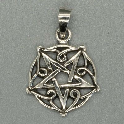 Pentagram Pentacle Pendant 925 sterling silver