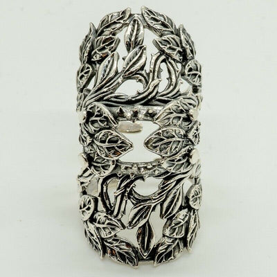 Articulated Vine Ring - .925 sterling silver