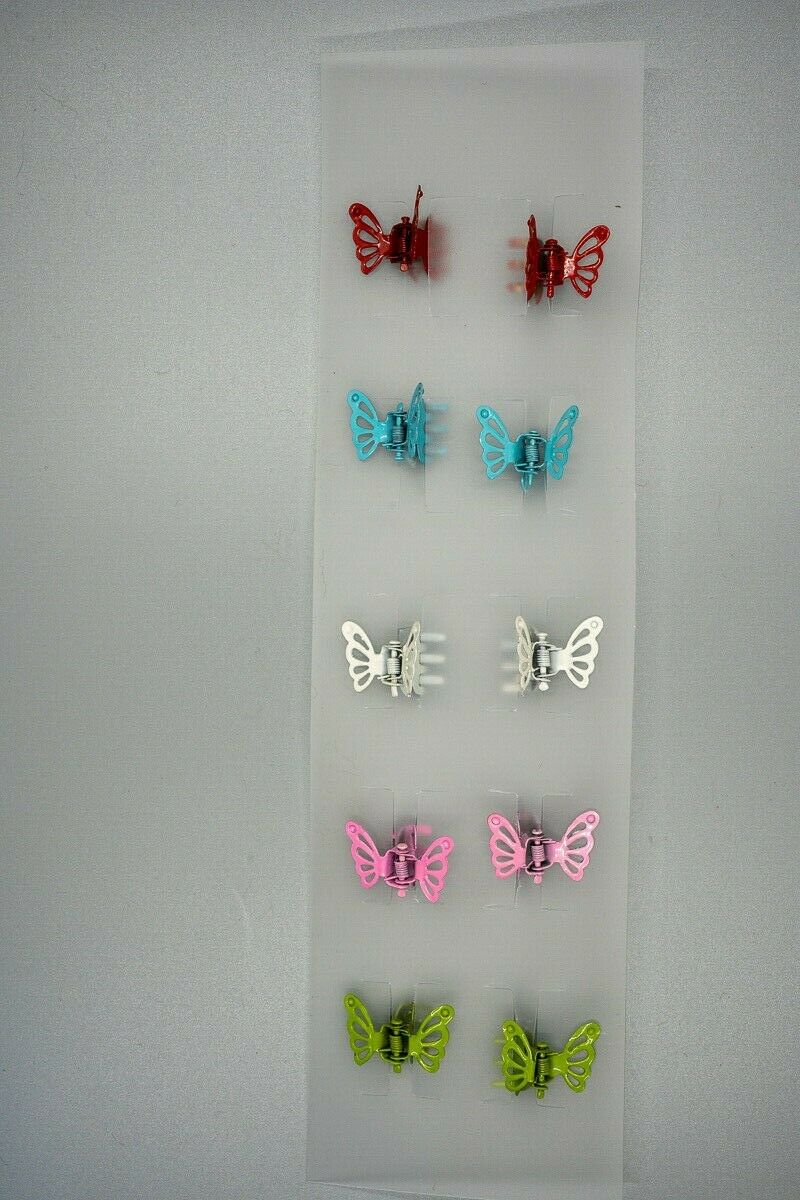 Mini Hair Claw Clips Clamps for women & girls Grip School Accessories