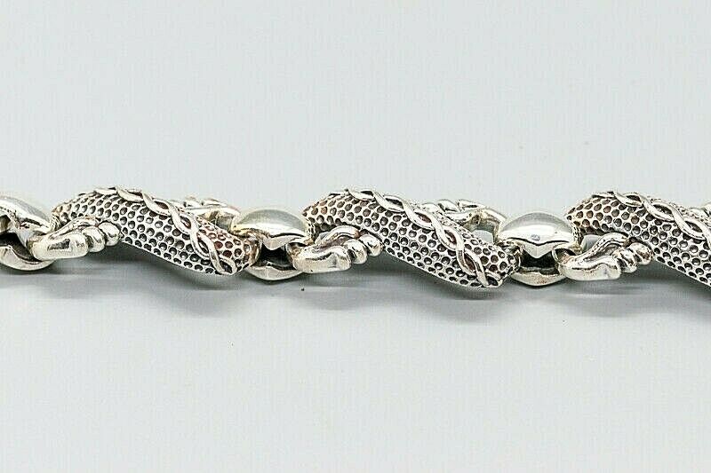 Chinese Dragon Bracelet - .925 Sterling Silver