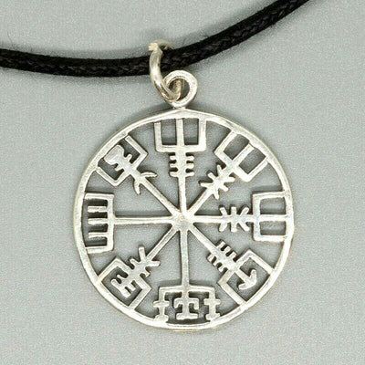 Nordic Compass .925 sterling silver Pendant