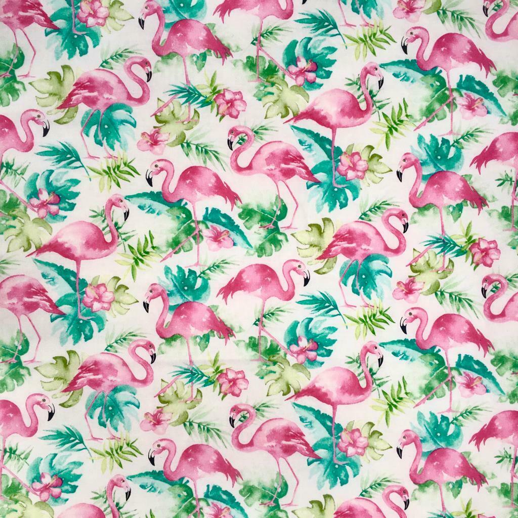 Tropical Flamingo - Timeless Treasures - 100% Cotton Fabric