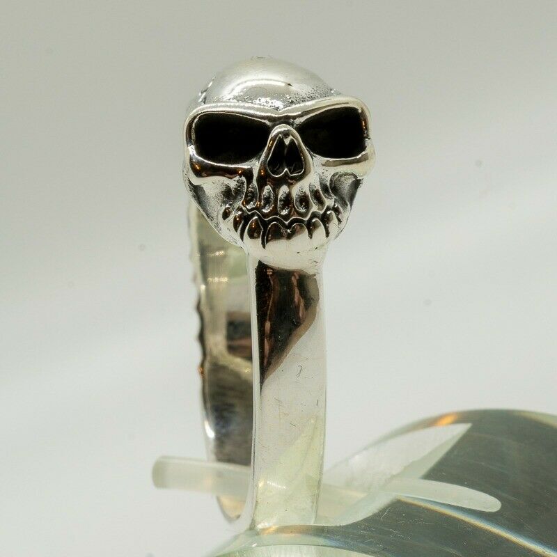 Ouroboros Snake Eating Snake Ring 925 silver Skull Biker Metal Gothic