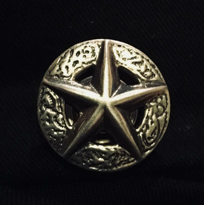 Star Concho - .925 Sterling Silver