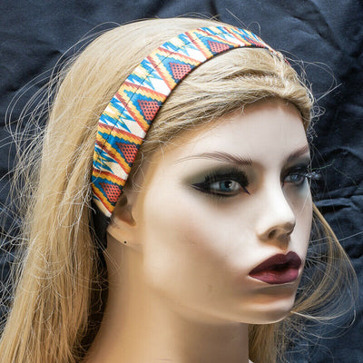 Navajo Cherokee & Aztec influenced Headband Bandana Hair Band Ladies Fashion