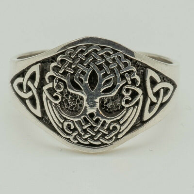 Tree of Life 925 silver ring