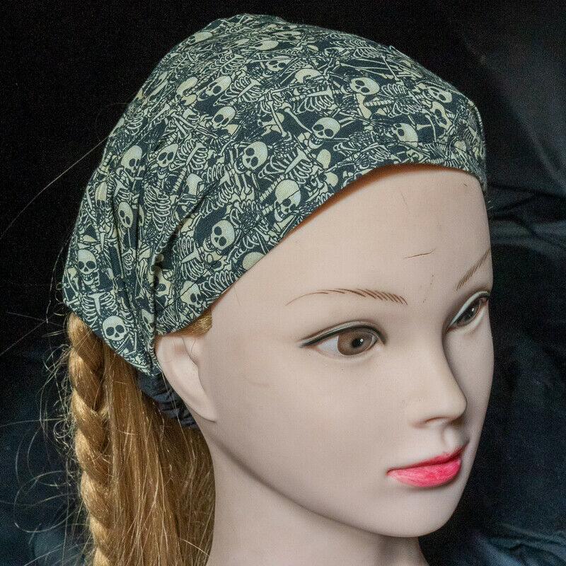 Skeleton Elasticated Headband - Little Johnny - 100% Cotton