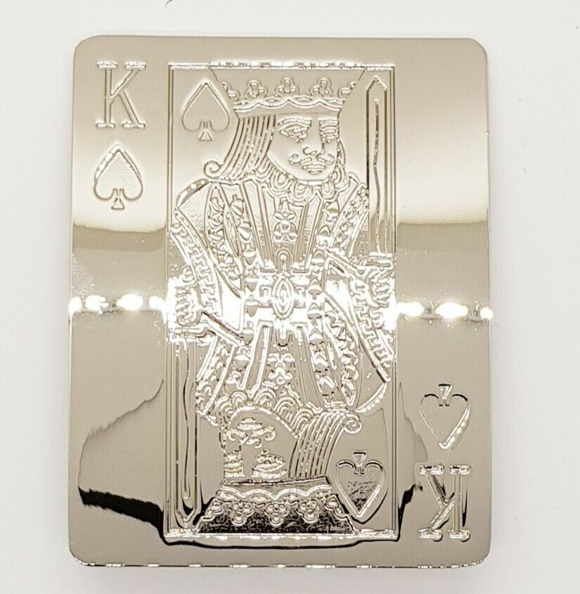 King of Spades Belt Buckle Playing Cards Gambling Casino Biker Royal Flush