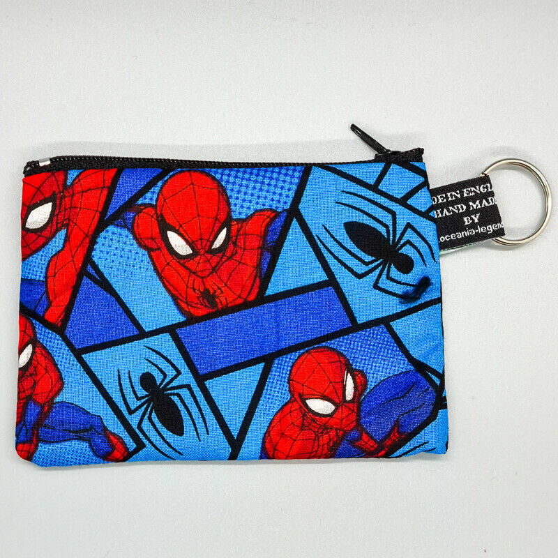 Superhero DC Marvel Batman Spiderman Wonderwoman Super Coin Purse Cash Xmas Gift