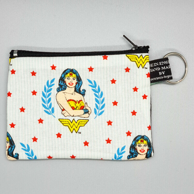 Superhero DC Marvel Batman Spiderman Wonderwoman Super Coin Purse Cash Xmas Gift