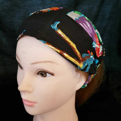 Day of the Dead Muertos Skeleton Party Hair Band Hairband Headband Head