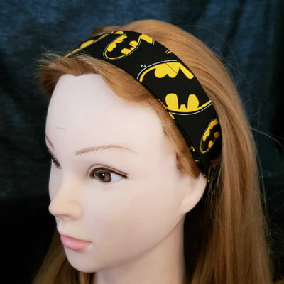 Official Batman logo elasticated headband