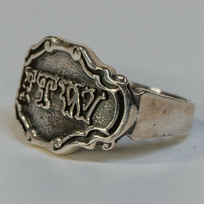 FTW F*** THE WORLD 925 silver Outlaw Biker Rock Ring Metal