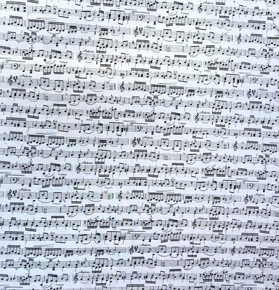Sheet Music - Timeless Treasures - 100% Cotton Fabric