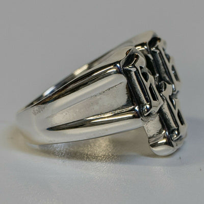 666 Ring - .925 sterling silver