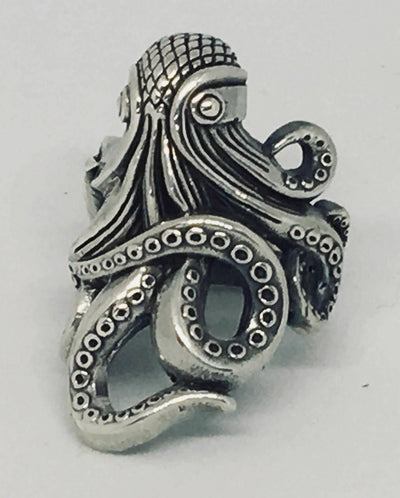 Kraken Ring 925 sterling silver