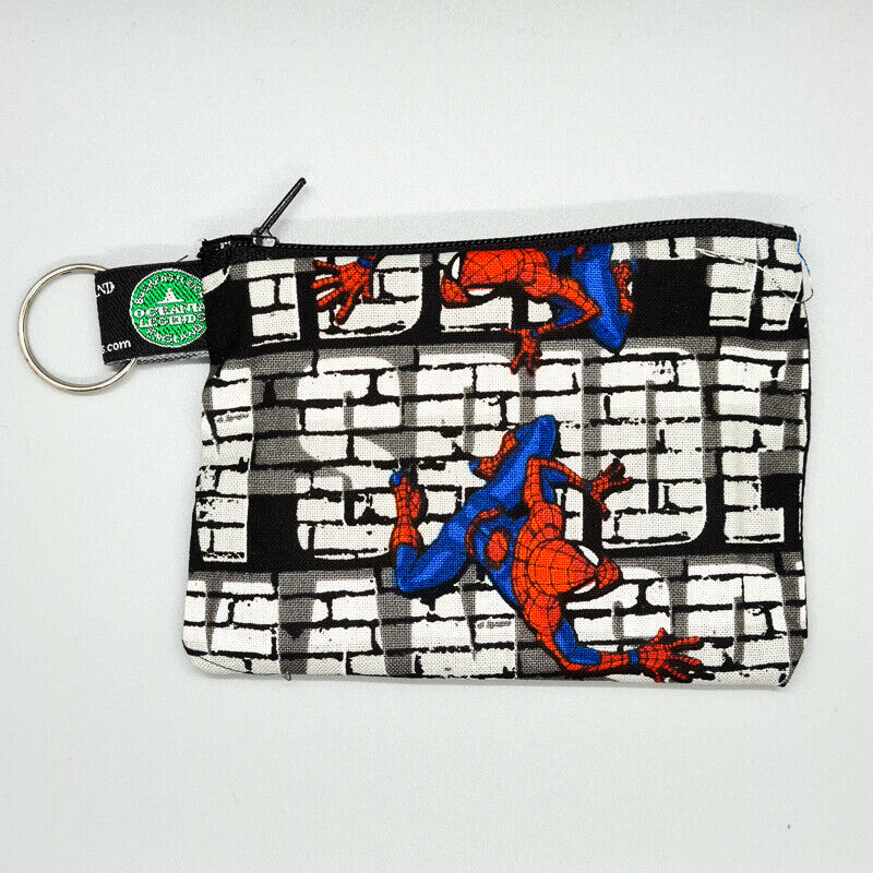 Superhero DC Marvel Batman Spiderman Wonderwoman Super Coin Purse Cash Xmas Gift
