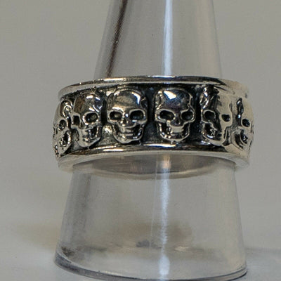 Skull Ring .925 sterling silver