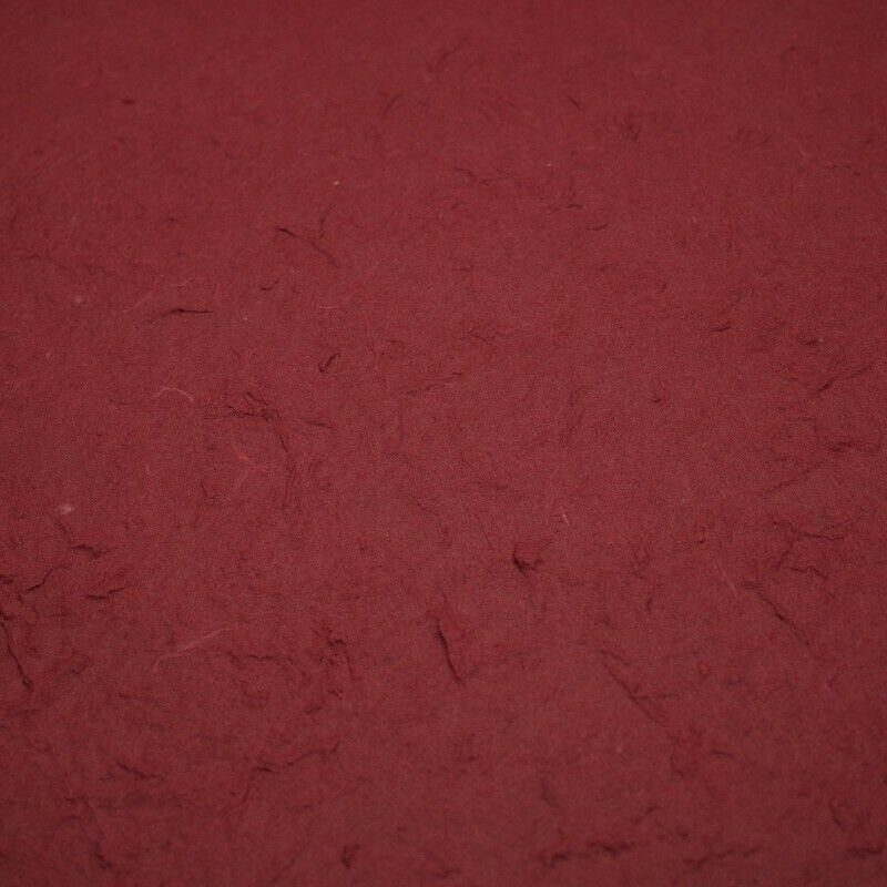 Red Heavy Thick Paper Textured - A4 4 x Sheets