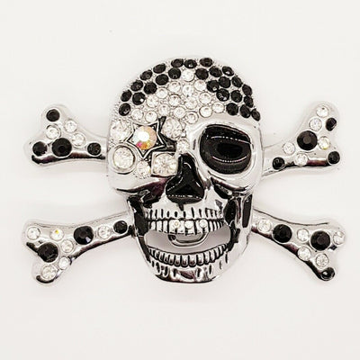 Pirate Skull & Crossbones Belt Buckle