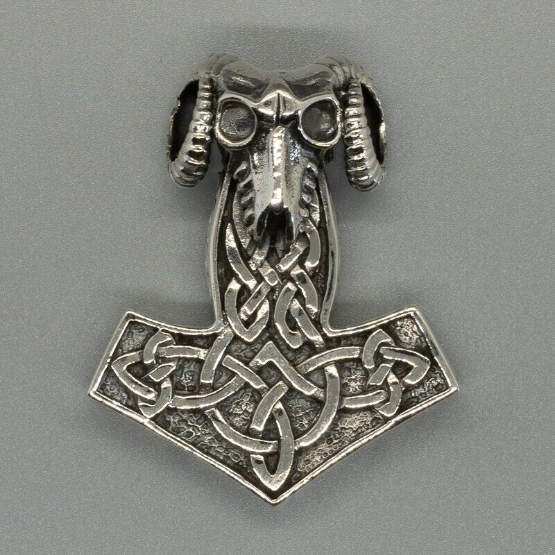Viking Axe Head Pendant 925 sterling silver