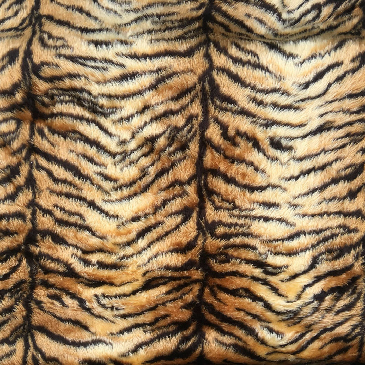Tiger Print Fluffy Cuddly Fur Fabric 150cm wide (60") sold by 1/2 & 1 meter