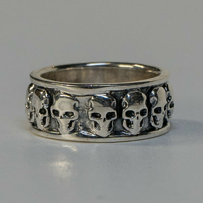 Skull Ring .925 sterling silver