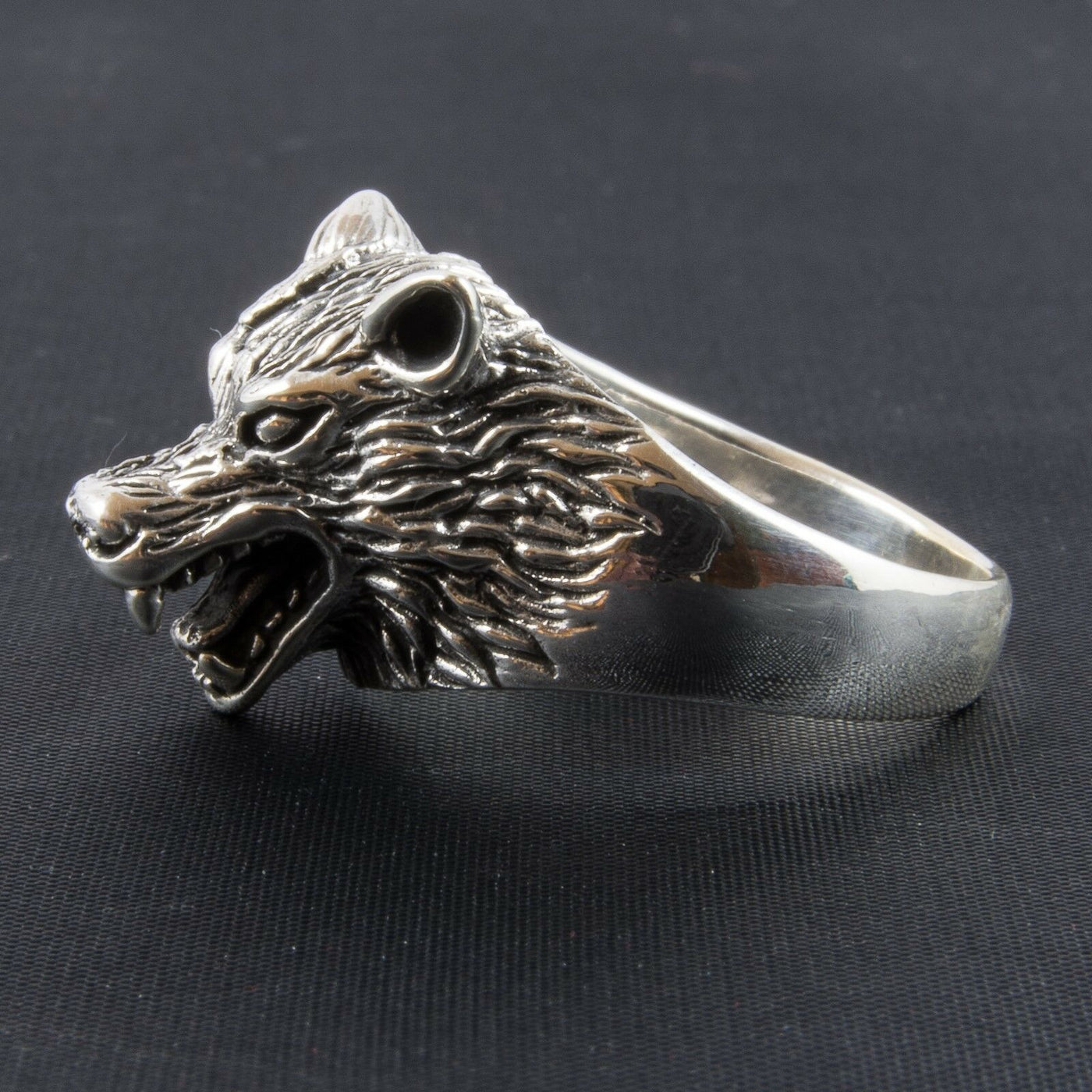 Were Wolf Ring .925  silver Metal Biker Gothic Punk Stark Game Throne feeanddave
