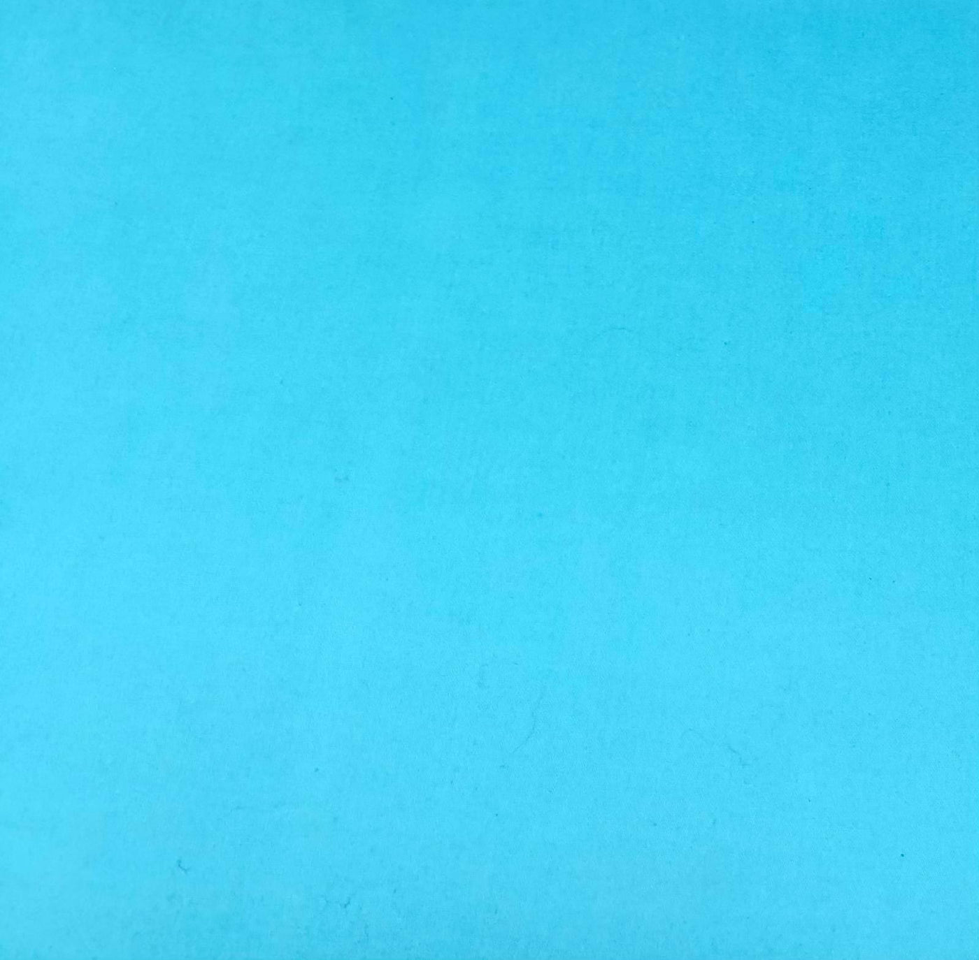 Plain Turquoise Blue 100% Fine Cotton Fabric Material perfect for Face Masks