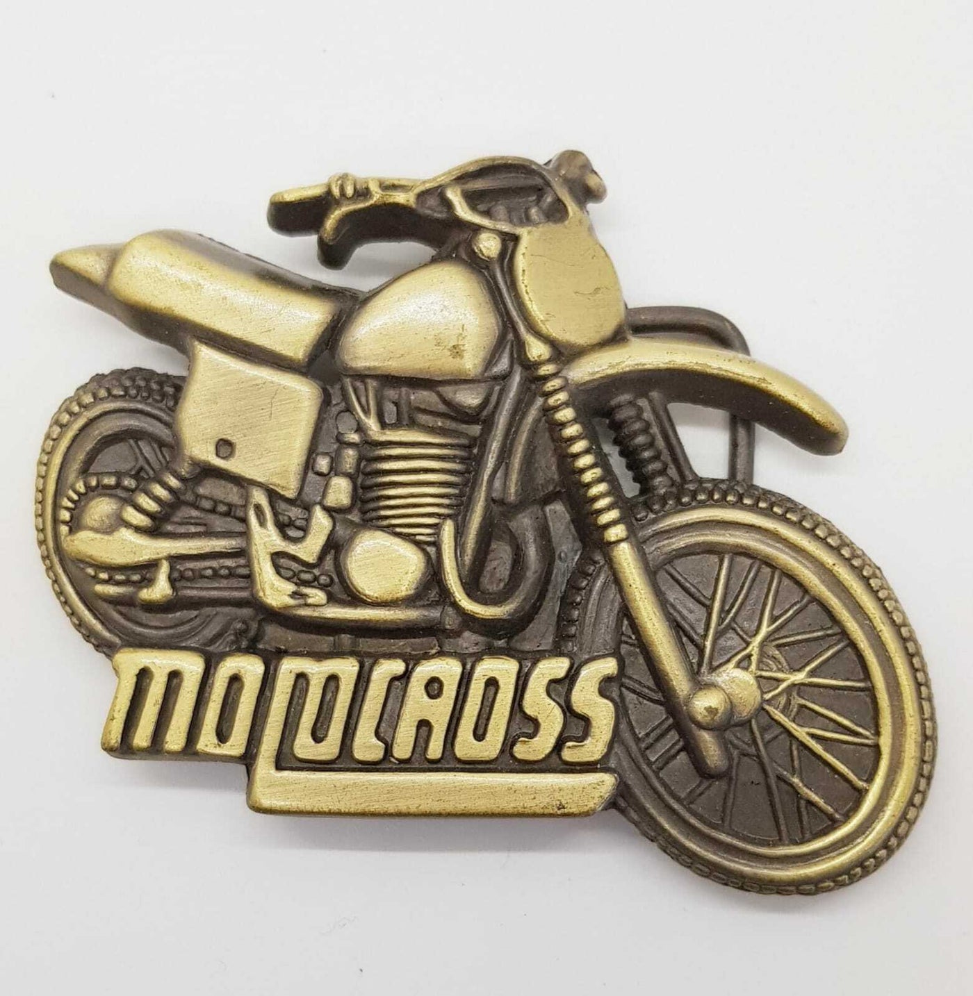 Motocross MX Belt Buckle Trials Dirt Scrambling Motorbike Racing Bike Motorbike