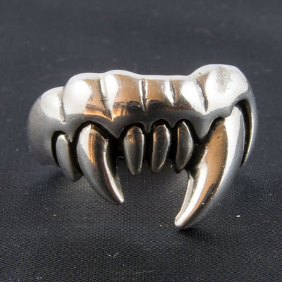 Vampire Fang Ring .925 sterling silver M-Z+ Sizes Available