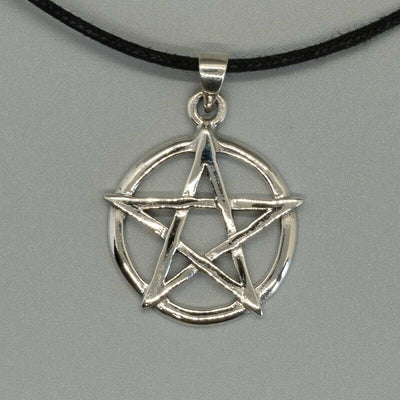 Pentagram Pentacle Pendant 925 silver pagan celtic wicca wiccan witch amulet