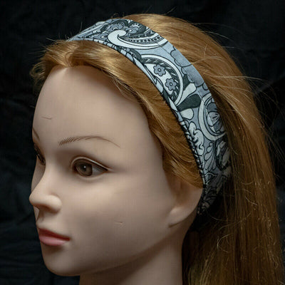 Paisley Baroque Headband - 100% Cotton Fabric