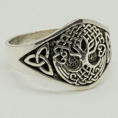 Tree of Life 925 silver ring