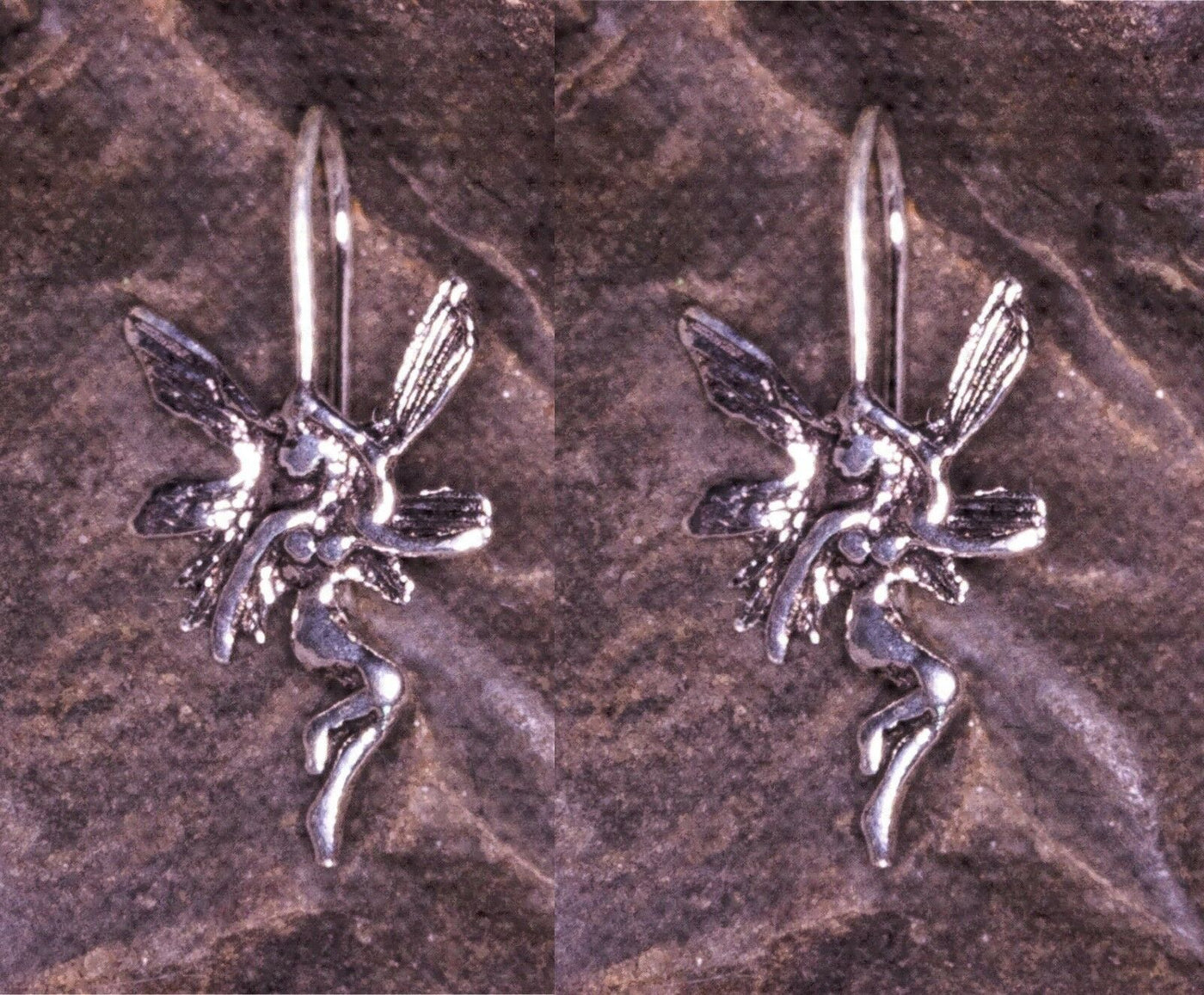 Fairy Dropper .925 sterling silver earrings