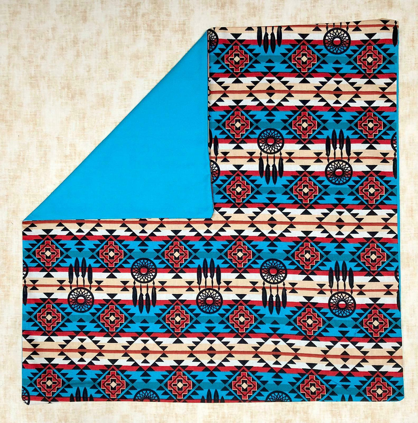 Dreamcatcher Navajo Aztec Influenced Cushion Cover Case fits 18"x18" 100% Cotton