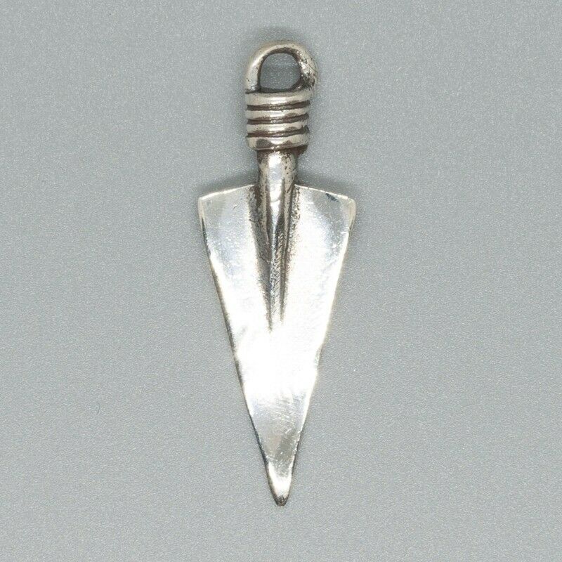 Arrow Head Pendant - .925 Sterling Silver