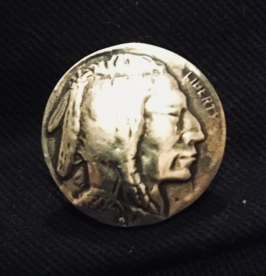 Imitation American Quarter Concho - .925 Sterling Silver
