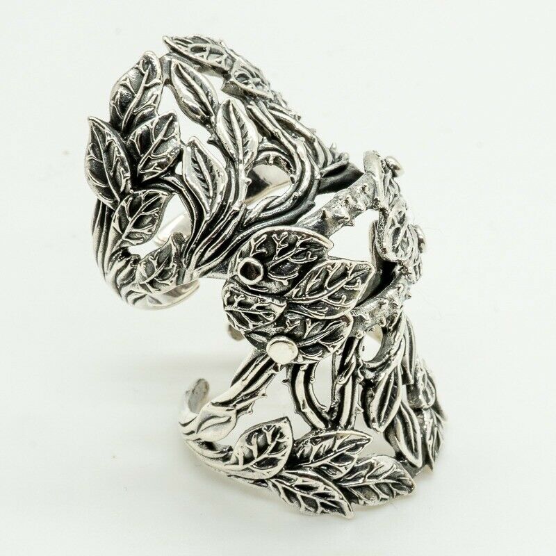 Articulated Vine Ring - .925 sterling silver