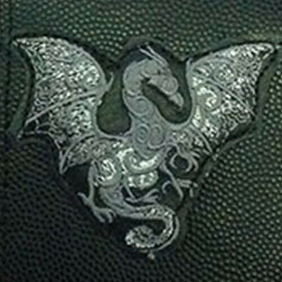 Leather Dragon Mobile Phone Pouch