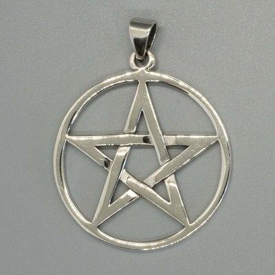Pentagram 925 sterling silver pendant