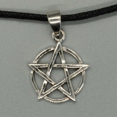 Pentagram Pentacle Pendant 925 silver pagan celtic wicca wiccan witch amulet