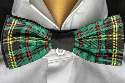 Tartan Scottish Scot Bow Tie Hair Bow Neck Tie Prom Bowtie Dickie  Hogmanay