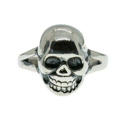 Grinning Skull Ring .925 sterling silver