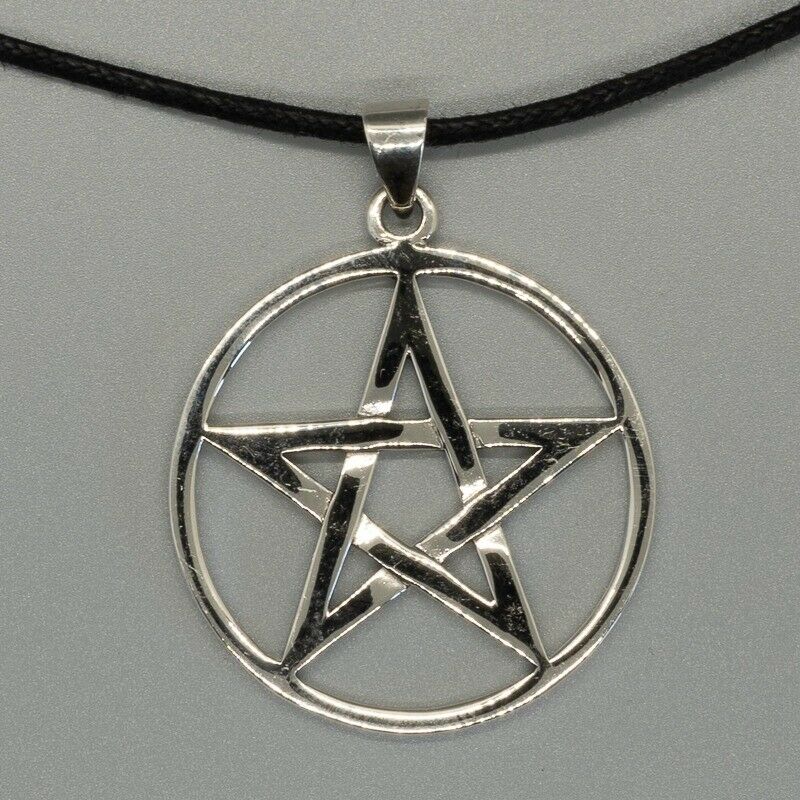 Pentagram 925 sterling silver pendant