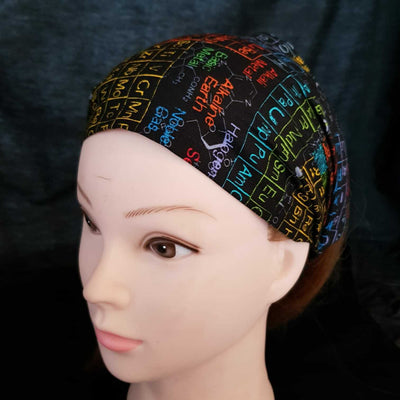 Periodic Table of chemical elements Headband Hair Band Bandana Ladies Mens