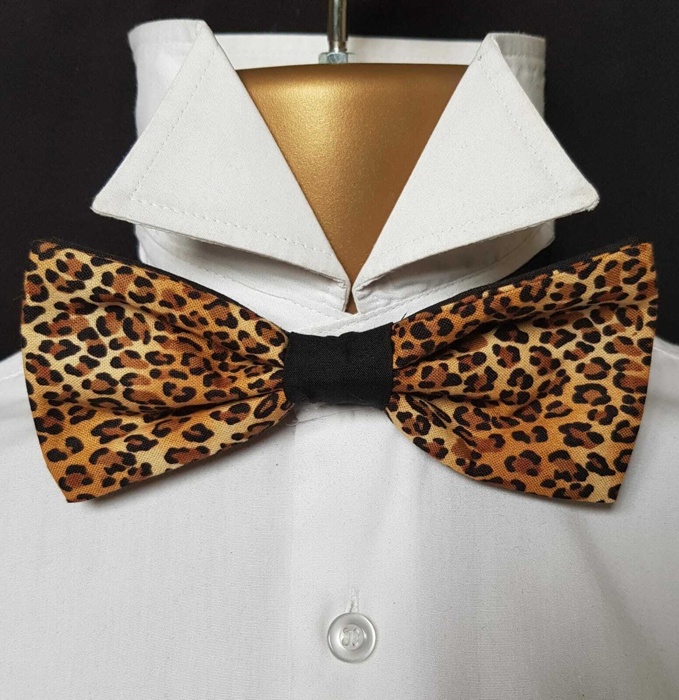 Leopard Animal Print Bow Tie Hair Bow Neck Tie Prom Bowtie Dickie  Feeanddave