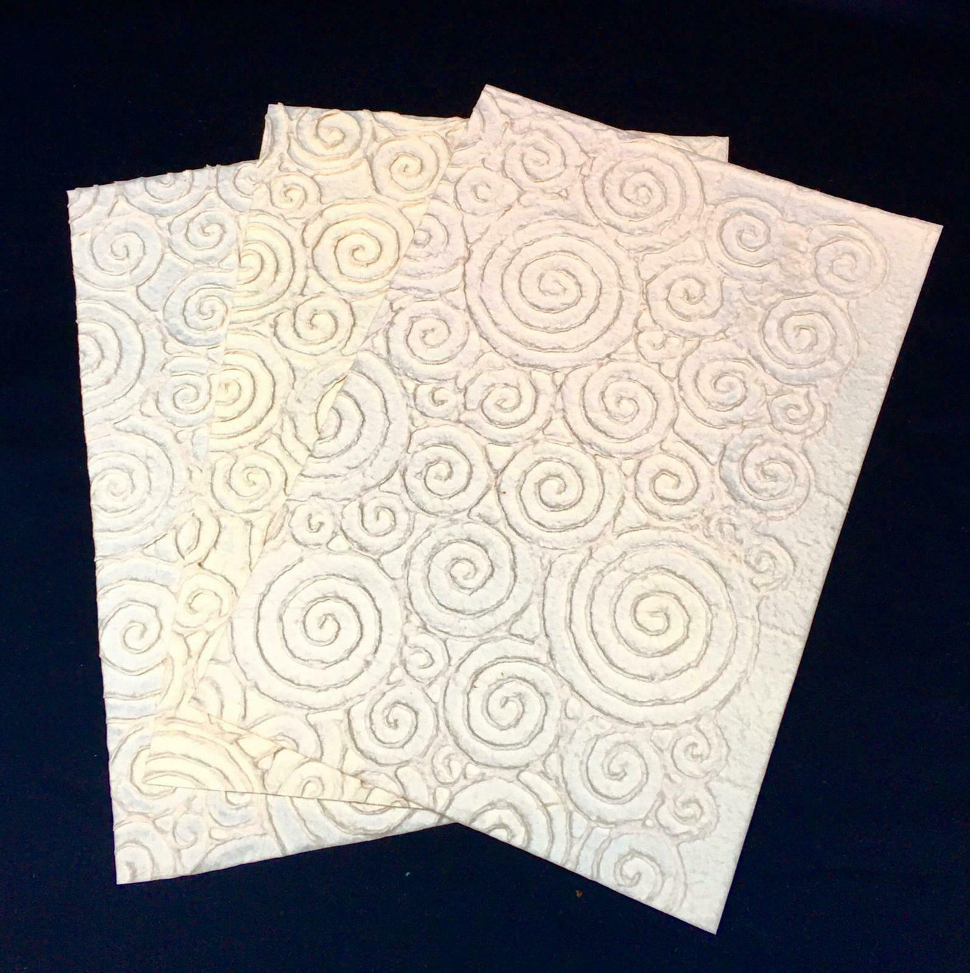 Spiral Natural Mulberry Paper - A4 x 3 Sheets