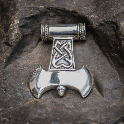 Celtic Axe Pendant  - .925 sterling silver