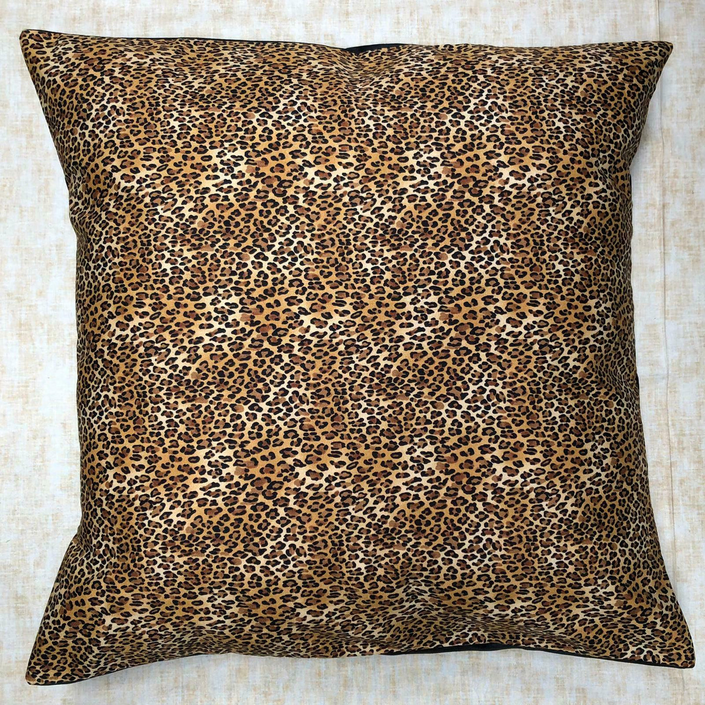 Leopard Print Big Cat Designer Cushion Cover Case fits 18" x 18" 100% Cotton